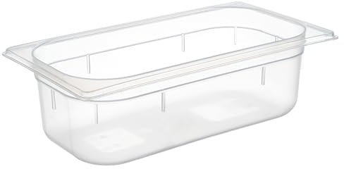 APS 82120 GN-Behälter 1/3, 32,5 x 17,6 cm, 100 mm tief, 3,6 Liter, Skalierung, Polypropylen