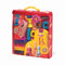 B. toys 68 Teile Bristle Blocks Stackadoos – STEM Bausteine Baublöcke Borsten Blöcke zum Zusammenstecken mit Aufbewahrung – Baby Spielzeug ab 2 Jahren