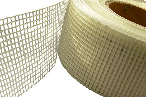 10x Glasfaserband Gewebeband für Gipskarton Fugenband Trockenbauer Glasgewebe