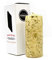 Grande Bougie de Sel, Rue et Laurier (5,5 cm x 15 cm) Bougie Artisanale
