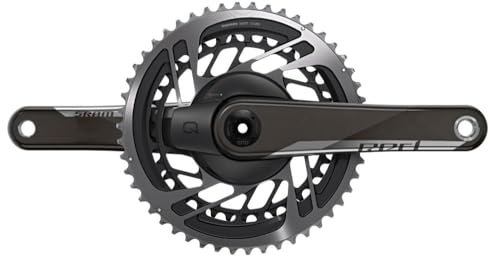 Sram Red D1 Quarq Road Powermeter Dub: Black 175mm - 50-37T