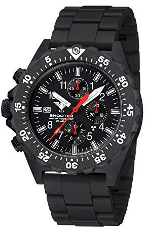 KHS Shooter MKII Chronograph Operation Timer SH2COT.NCB mit NEOCARB® Band