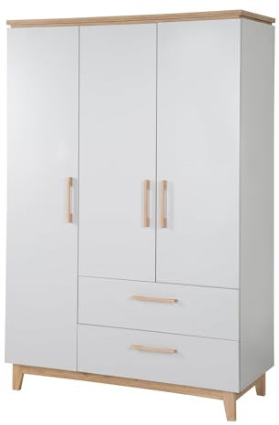 roba Kleiderschrank 'Caro', 3 Türen, 2 Schubladen, mit Soft Close-Technik, Drehtürenschrank, Möbel