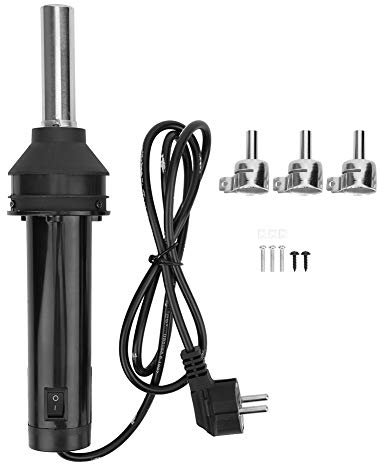 Pistola de Aire 100-480 Grados 8 Niveles Caliente Pistola Termorretráctil Herramienta Bricolaje Desoldadora Reparación Micro Teléfono Portátil con Cabeza de aire Soporte Tornillo p