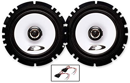 Peugeot 206 Speaker upgrade Front Door Alpine 6.5 17cm car speaker upgrade 220W SXE-1725S