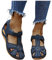 LLDG Damen Sandalen Sommer Aushöhlen Geschlossene Sandalen rutschfest Orthopädische Pantolette Atmungsaktive Frauen Sommerschuhe Casual Elegante Sandalen Lässige Trekkingsandalen