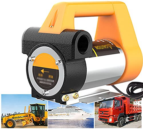 Bomba de Transferencia Diésel, Bomba de Trasvase de Gasoil 12V, 24V, 220V, Kit de Bomba de Extractor de Aceite Eléctrico, 580W