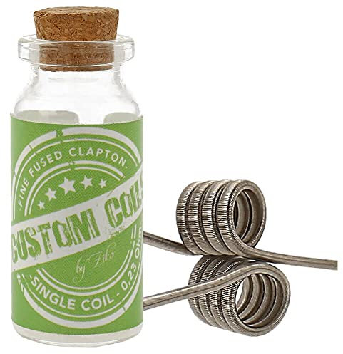 Ziko Fine Fused Clapton Ni80 - Single Coil 0,23 Verdampferkopf