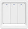 LNL WiFi Smart Light Switch, Work with or without Neutral Wire, No Hub Required, with Remote Control, Voice Control and Timing Function, Compatible with Alexa, Google Assistant and IFTTT 3 Gang-1 Way