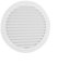 MKK Griglia di Ventilazione, Bianco, Ø 160 mm