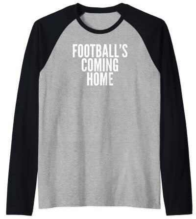England Football Is Coming Home Raglan