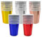 BLLREMIPSUR 50pcs Paper Cups Party Cups Disposable Paper Cups Party Colour Paper Cups Suitable for DIY Creations Picnics Parties Wedding Barbecues