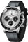 RollsTimi Pagani DesignHerren-Multifunktions-Sportuhr Quarz-Chronograph Uhrwerk Japan VK63 Edelstahlarmband Wasserdicht 100M (Weiß KC-1664)