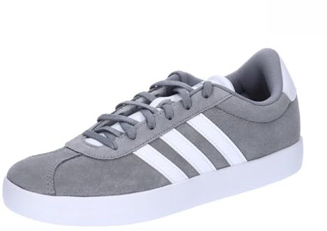 adidas VL Court 3.0 Shoes Kids, Scarpe Unisex - Bambini e Ragazzi, Grey Three Cloud White Grey Two, 38 EU