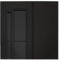 bijon Glasplatte Schwarz Tisch ESG Sicherheitsglas Quadratisch - Für Esstisch, Couchtisch, Gartentisch, Schreibtisch, Bodenplatte, Funkenschutz, Kaminschutz - Glasplatte 80x80 cm
