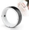 NOGRAX R5 Smart Ring, Multifunktionsring, Smart Ring Neues tragbares Gerät IC/ID/NFC-Lesegerät, integrierte 6 RFID-Karten und 2 Gesundheitssteine, kompatibel mit iOS und Android M S
