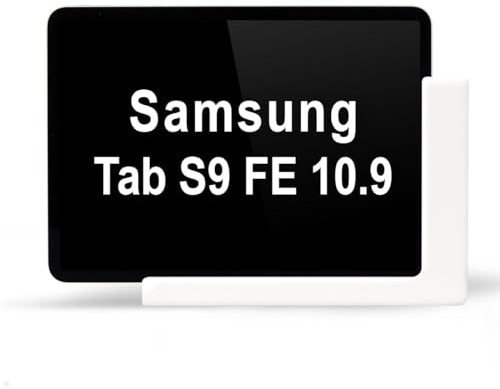 TabLines TWP032 Wandhalterung für Samsung Tab S9 FE 10.9 (weiß)