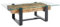 riess-ambiente.de Design Couchtisch Barracuda 130cm recyceltes Teakholz Glas Industrial, Beistelltisch für Dein Wohnzimmer, Coffetable, Wohnzimmertisch