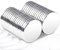 30 Stück Neodym Magnete Extra Stark 20x2mm,Magnete Stark für Magnettafel, selbstklebend Magnet Klein Rund mit Doppelseitigem Klebstoff für Whiteboard Küche, Basteln, Büro