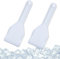 PLABBDPL Set da 2 raschietti per il ghiaccio del congelatore e frigorifero, per rimuovere il ghiaccio e per la pulizia del freezer, Realizzati in plastica resistente, per ogni necessità di raschiatura