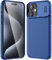 OUBELI Cover per iPhone 16 Compatibile con MagSafe [Scorrevole Protezione Fotocamera] Custodia Magnetica Militare Antiurto Protezione Ultra-Sottile Cover (blu)
