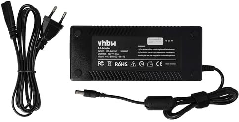 vhbw alimentatore sostituisce Toshiba 344895-001, 317188-001, 316688-001, 346958-001 per notebook - 200 cm, 120 W
