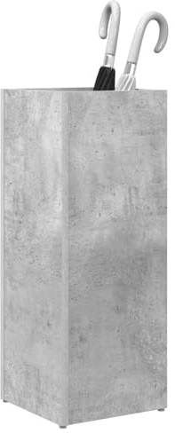 vidaXL Sonnenschirmhalter Betongrau 25 x 24,5 x 64 cm Holzwerkstoff