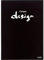 Kokuyo Campus Design Notebook - A4 (8.3 X 11.7) - 3 mm Graph - 30 Sheets - Black
