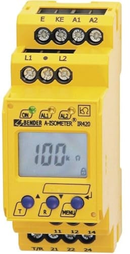 Bender ISOMETER® IR420-D4-2 Isolationsmesser IR420-D4-2 1-200kΩ