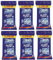 Duzzit 6 x Glass Window Mirror Cleaning Wipes Pack Of 50