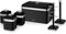 Swan 6 Piece Retro Kitchen Set (Black)