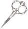 MagiDeal Vintage antike Edelstahl Nähschere Schere Old Style - Silber-, 11cm