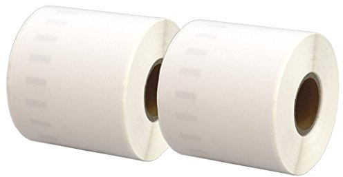 2 Rollen 99019 S0722480 59mm x 190mm Ordner-Etiketten kompatibel für LabelWriter 4XL 450 400 330 320 310 Twin Turbo Duo Seiko SLP 450 400 240 220 200 120 100 Pro Plus (110 Etiketten pro Rolle)