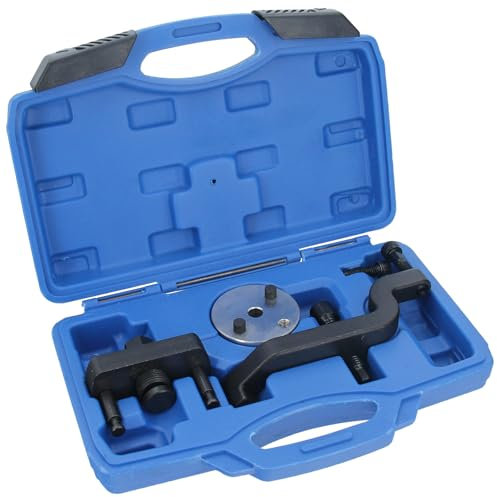 GEPCO Abzieher Wechsel Werkzeugsatz Zahnriemen Wasserpumpe kompatibel mitVW T5 Touareg 2.5 TDI Werkzeug Ausbau T10222A T10225