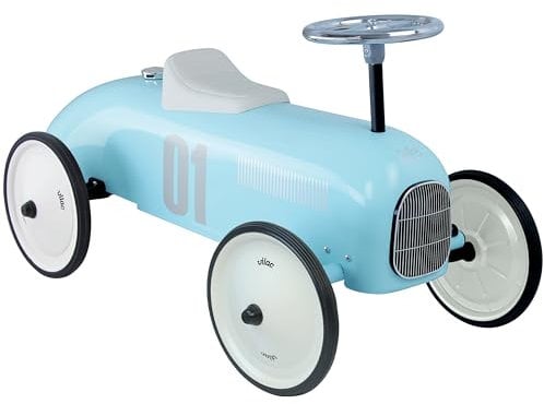 Vilac - Voiture Vintage Blau Tendre Flugzeuge, Blau (1124)