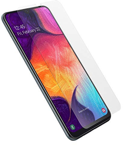 OtterBox Alpha Glass Displayschutz für Samsung Galaxy A50, gehärtetes Glas, x2 Kratzschutz, Keine Einzelhandelsverpackung