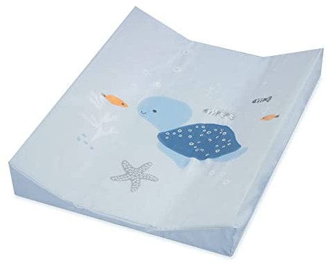 Julius Zöllner 2-Keil Wickelauflage, Standard 100 by Oeko-Tex, Gr. 50x65 cm, Sealife