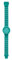 HIP HOP Cinturino DONNA NUMBERS COLLECTION quadrante MONO-COLORE ALTRO e CINTURINO SILICONE STAMPATO VERDE HBU0631