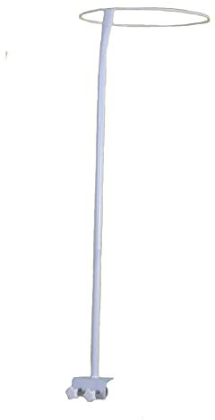 Vilemoon Soporte para toldo de cuna, soporte de red de mosquitera, soporte de metal ajustable con clip para accesorios de red de mosquitos