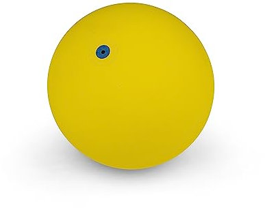 WV Gymnastikball Klein - 16 cm - Gummiball Klein - Rehabilitation - Kleiner Gymnastikball - Ball - Gelb
