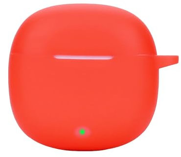 BAIDIYU Custodie Auricolari per Honor Earbuds X6, TPU Morbido, Protezione All Inclusive, Antiurto, a Prova di Caduta Cover per Honor Earbuds X6.(Rosso)