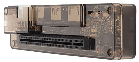 ASHATA EXP GDC Laptop Externes Unabhängiges Grafikkarten-Dock für PCIE, 6Pin 8Pin Externe Diskrete Grafikkartenbasis ohne Netzteil