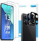 GEEMEE 2+2 Piezas Protector de Pantalla para Xiaomi Redmi Note 13/Redmi Note 13 4G y Protector de Lente de Cámara, 9H Dureza HD Cristal Templado Anti-Arañazos Sin Burbujas Vidrio Templado Protectora