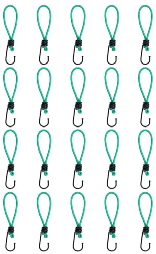 vidaXL Spanngummis mit Haken 20 STK. 15 cm