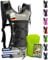 SASMO® Laufrucksack 6L (Sand) mit Thermofach | Lauf Rucksack - Ultraleicht 300g | Laufrucksack Damen & Herren | Running Backpack inklusive Regenschutz & Reflektoren