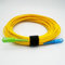 Amazinnov - Câble Fibre Optique 10m pour Freebox Pop, Ultra, Révolution - Jarretière Simplex Monomode SC-APC vers SC-UPC