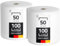 LOGIC PACK Film de mousse PE pour emballage de 3 mm en deux rouleaux - 100 m² Isolation acoustique Sous-couche isolante pour sols stratifiés et parquets Revêtement de sol