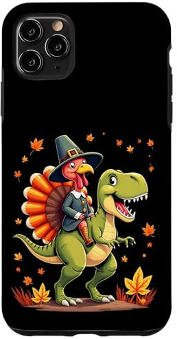 iPhone 11 Pro Max Dinosaur Turkey Costume Case