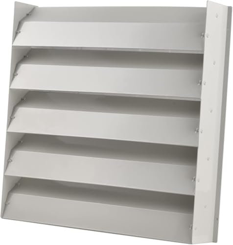 ERSINIAN Outdoor Air Conditioner Deflector AC Unit Air Guide Cover, Air Outlet Protection Fence Screen Anti-Direct Blowing Baffle Wind Guide Cover, AC Compressor Condenser Blinds Defender Grilles