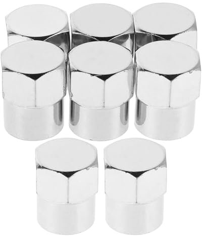 Mobestech 8stücke Fahrradventilkappen Mit Dichtungsring Reifenventilkappen Aus Abs Für Autos Motorräder Fahrräder Und Lkws Geeignet